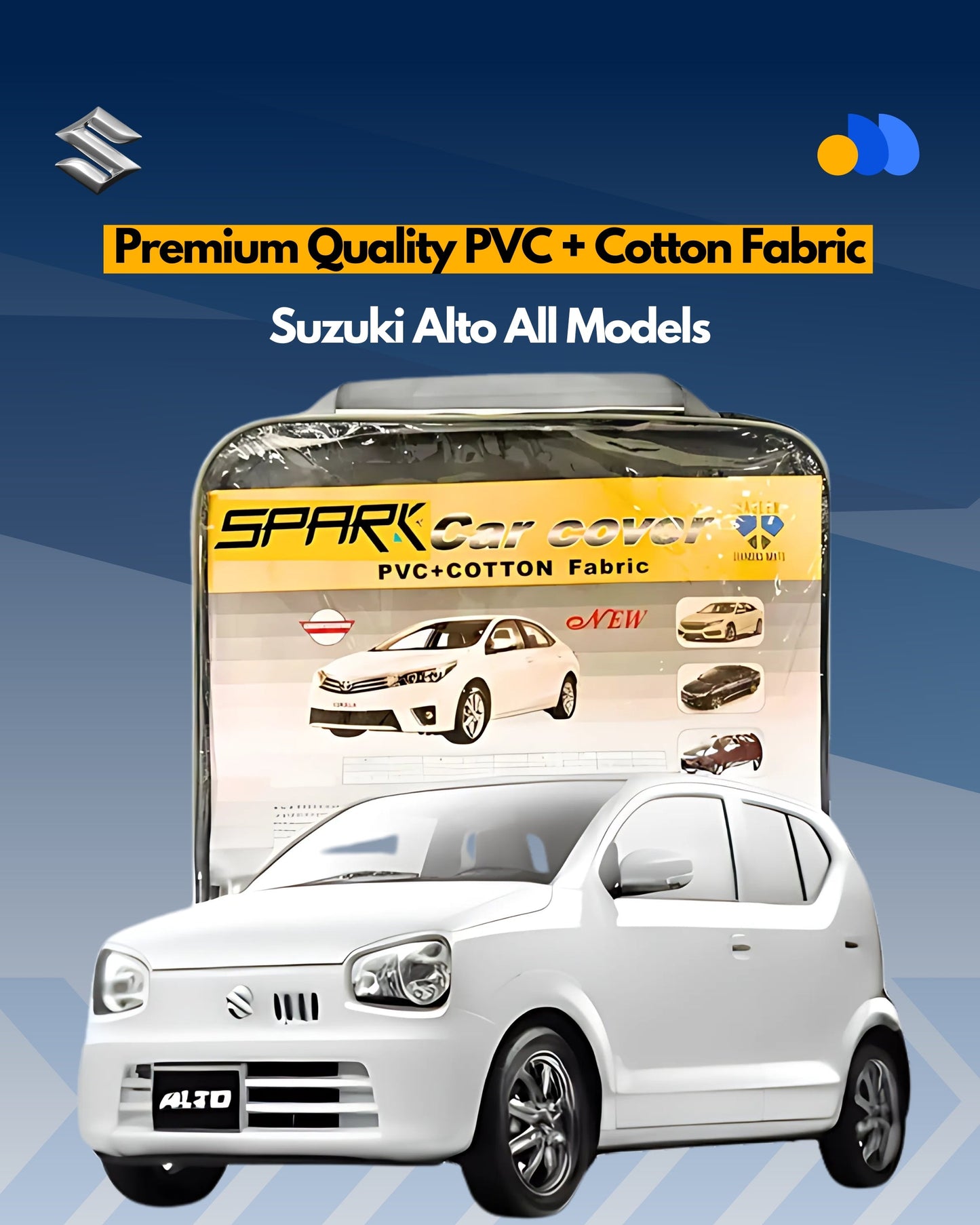 Premium Quality Car Top Cover - Suzuki Alto All Models