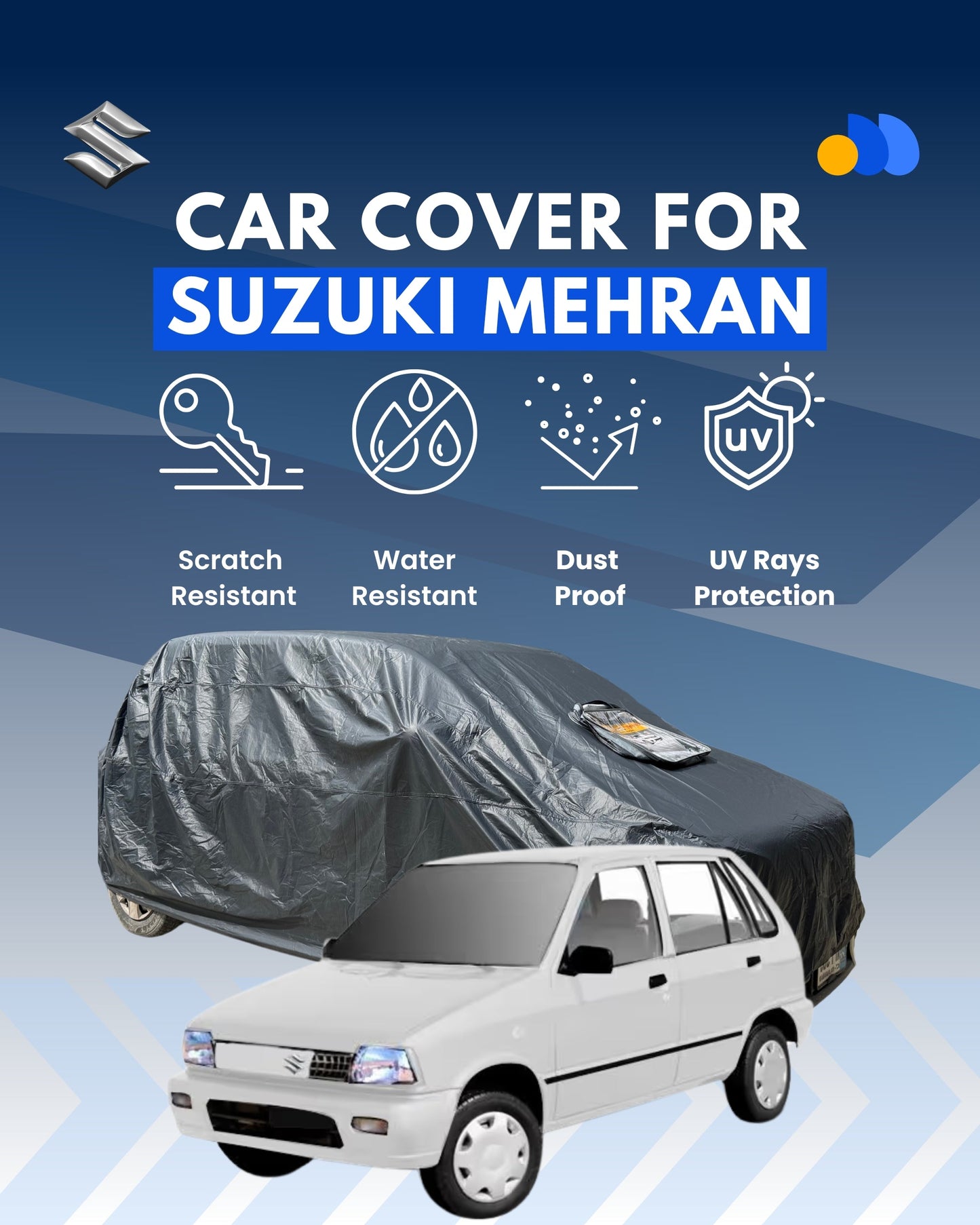 Premium Quality Car Top Cover for Suzuki Mehran