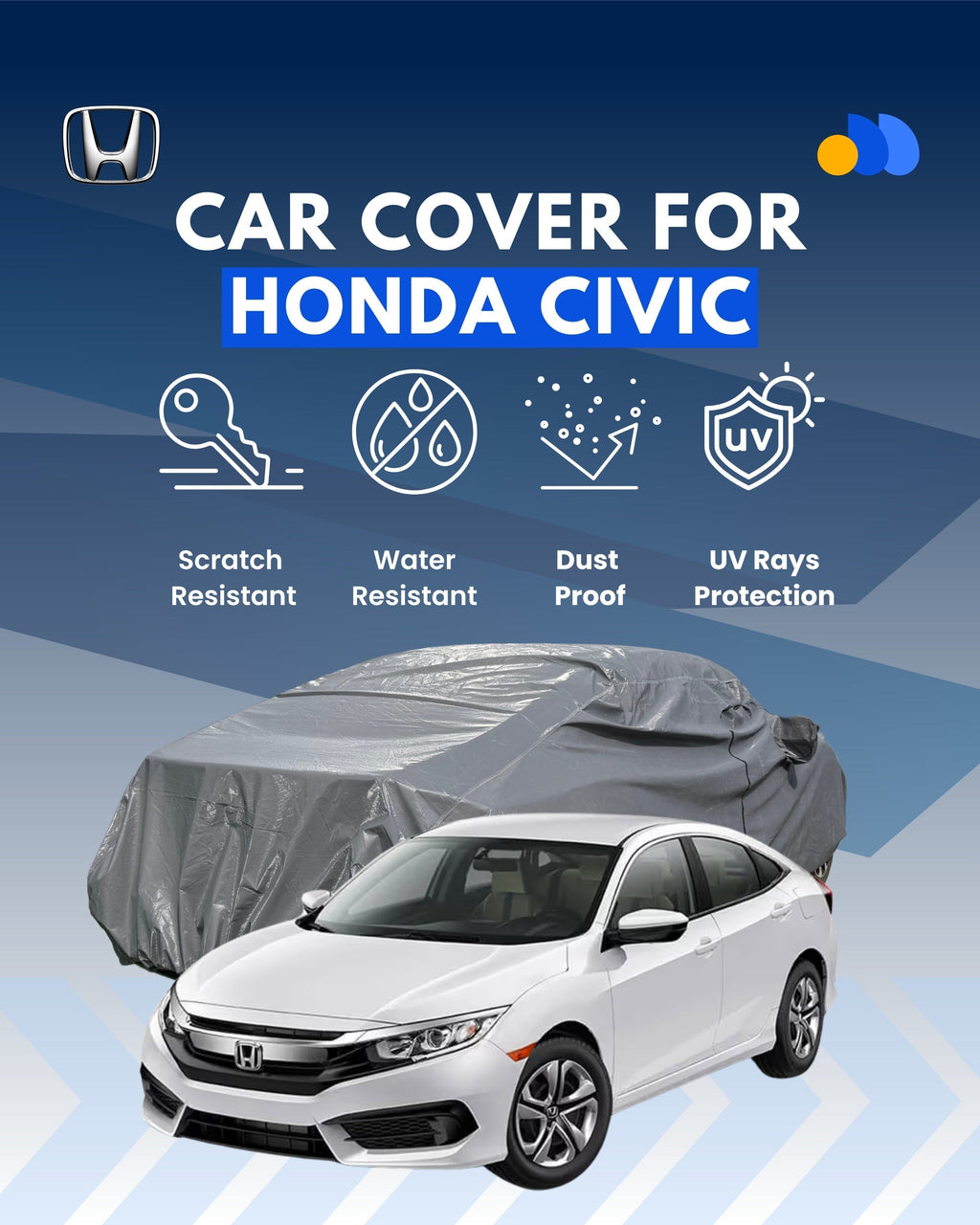 Car Top Cover for Honda Civic 2003-2023 Models