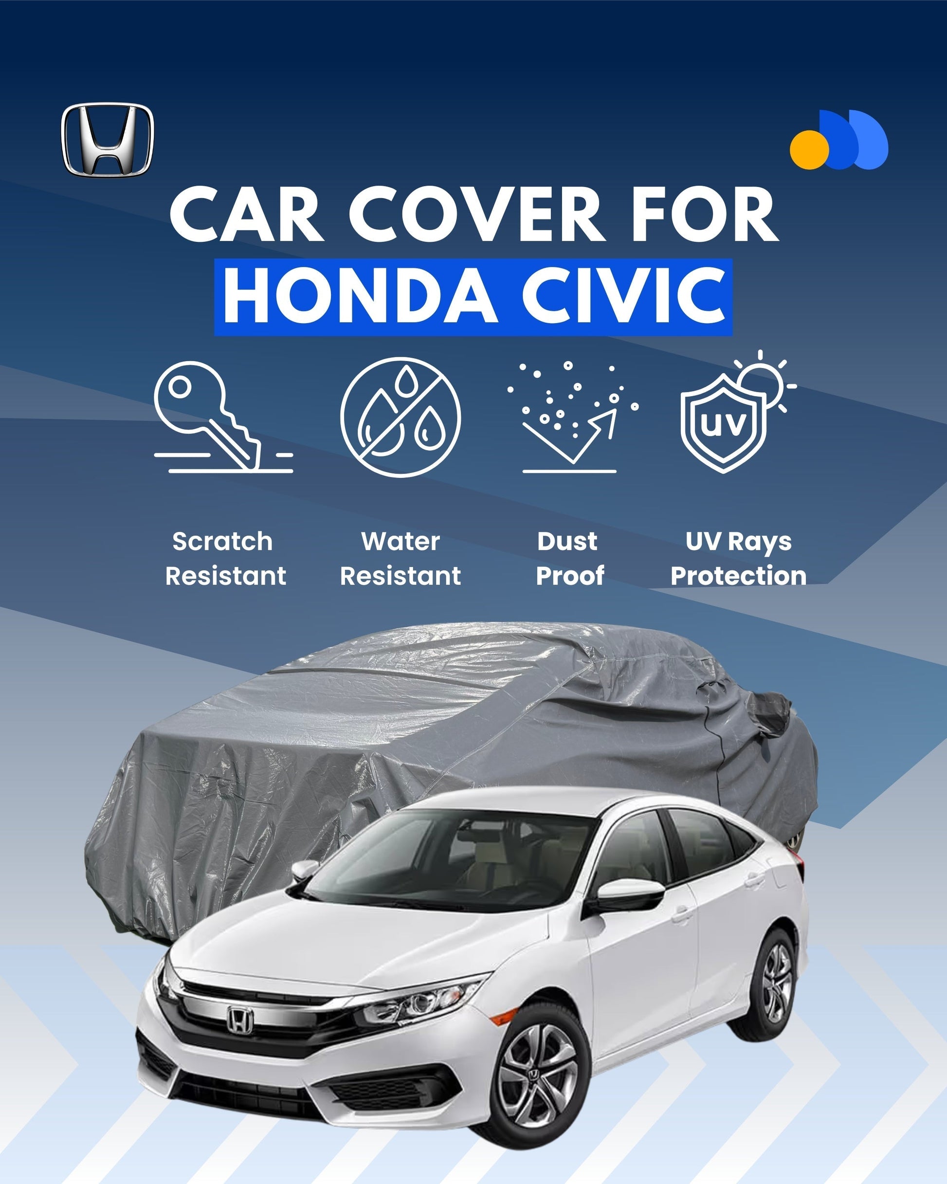 Car Top Cover for Honda Civic 2003-2023 Models