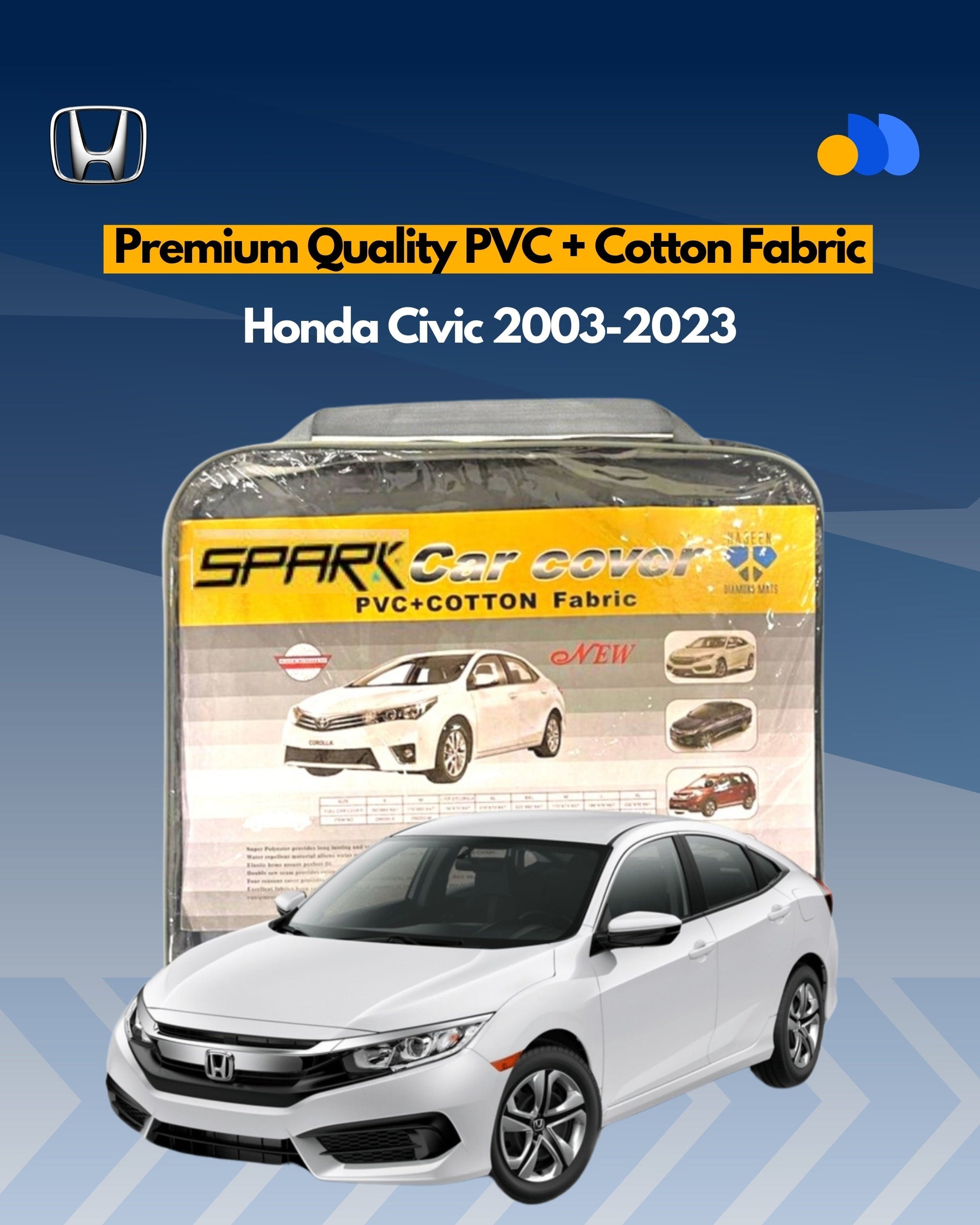 Car Top Cover for Honda Civic 2003-2023 Models