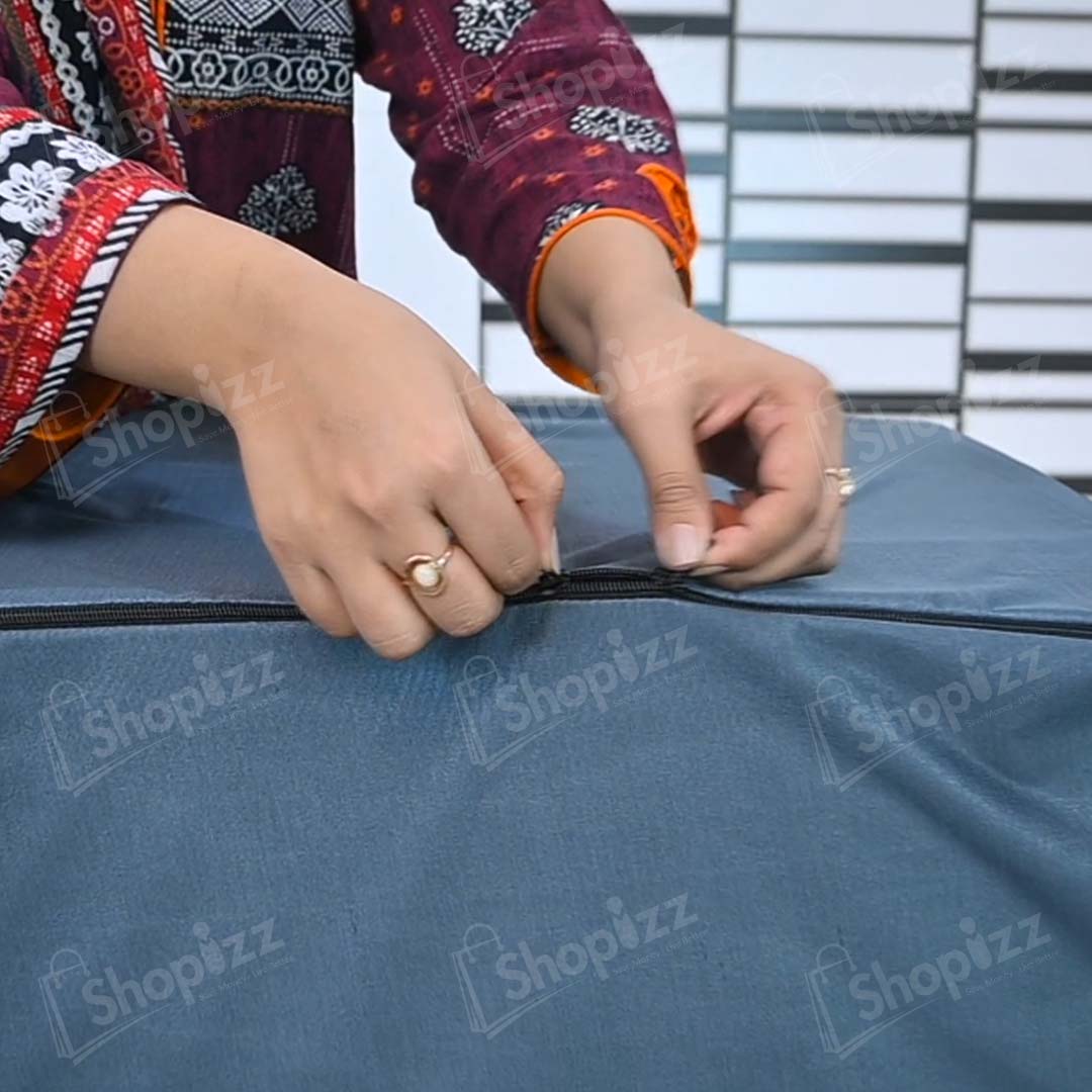 Washing Machine Cover : Waterproof , Dustproof, Heatproof & Scratchproof - Grey Color- Top Laod