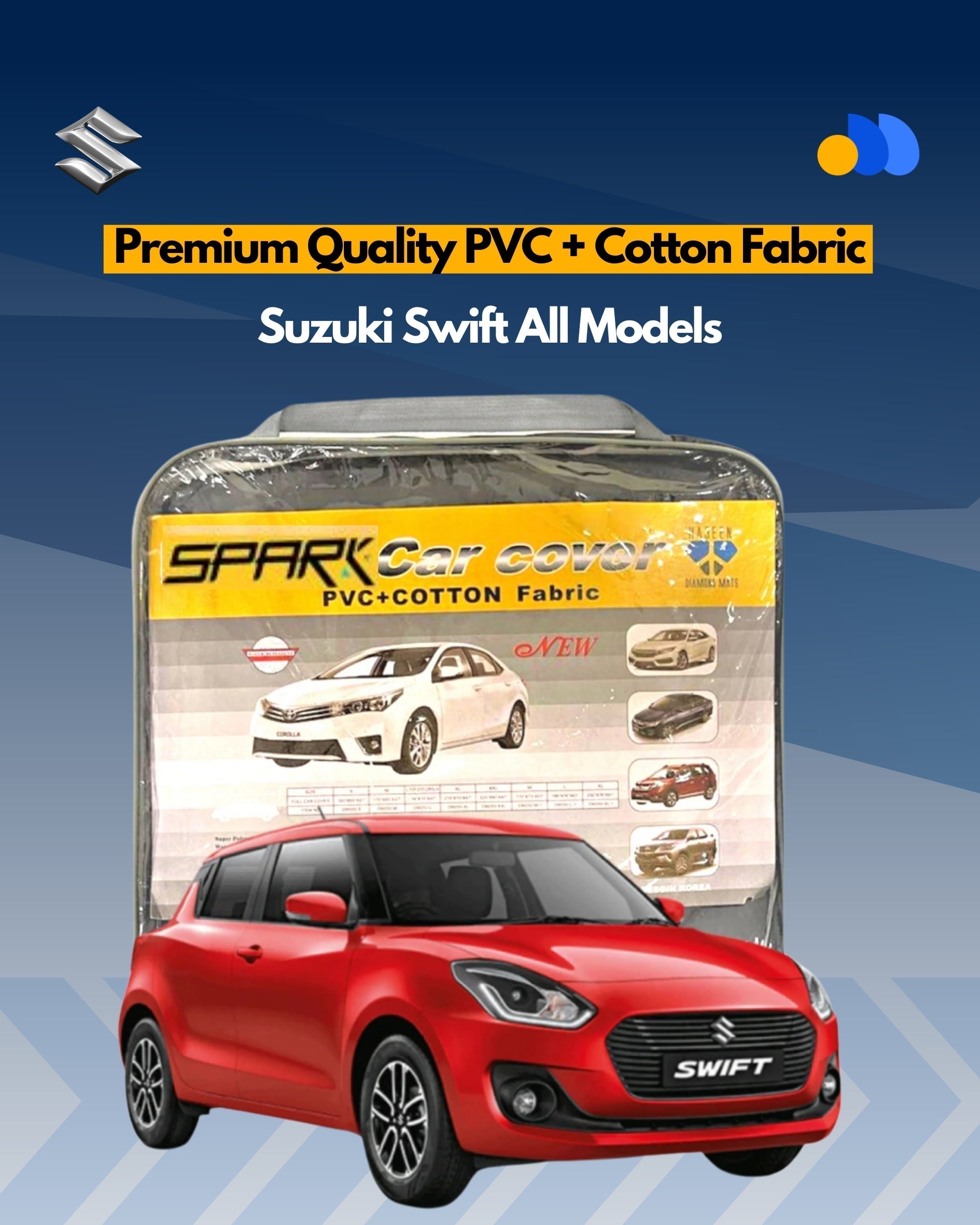 Premium Quality Car Top Cover for Suzuki Swift All Models