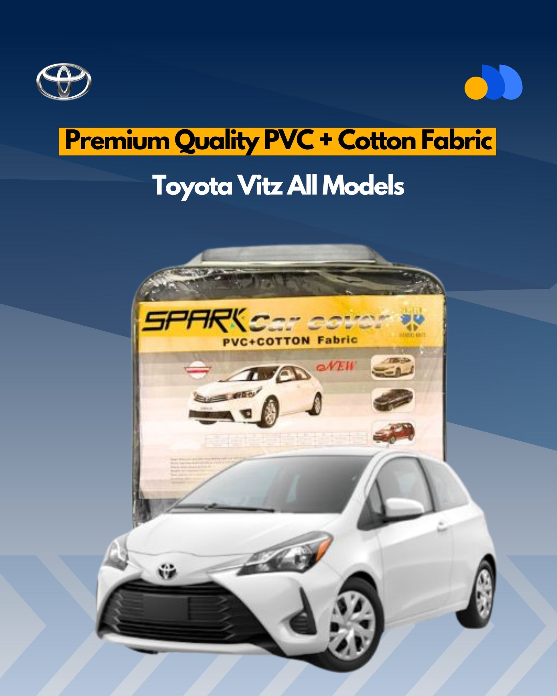 Premium Quality Car Top Cover for Toyota Vitz All Models